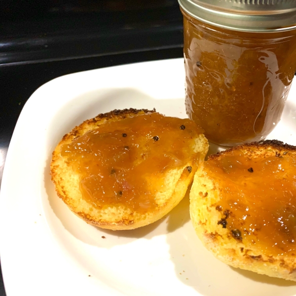 Orange-Rhubarb-Cardamom Jam