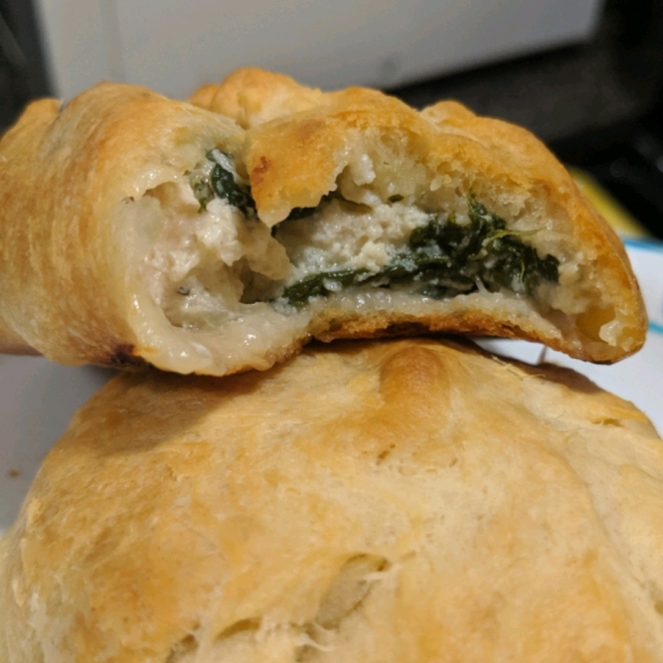 Chicken and Spinach Puffs