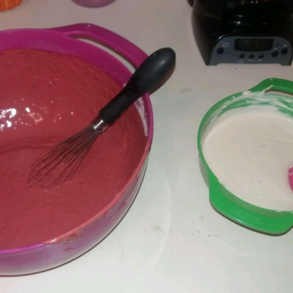 Red Velvet Pancakes