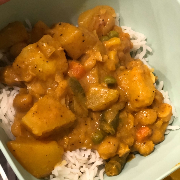 Easy Chickpea Curry