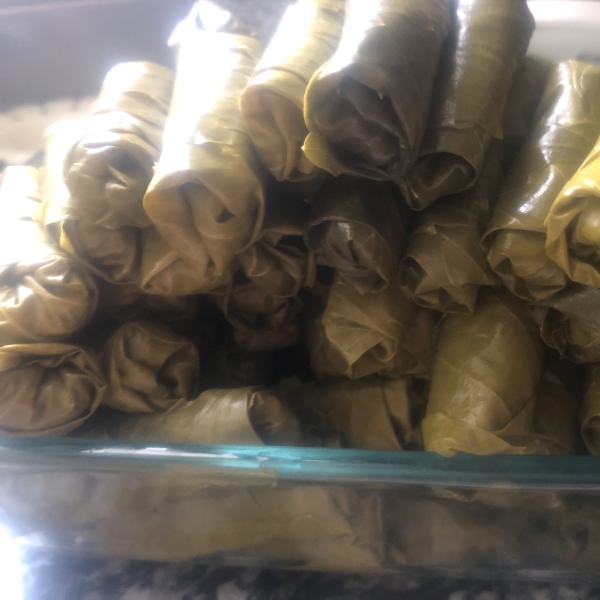 My Own Famous Stuffed Grape Leaves