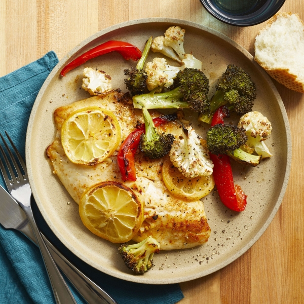 Healthier Easy Baked Tilapia