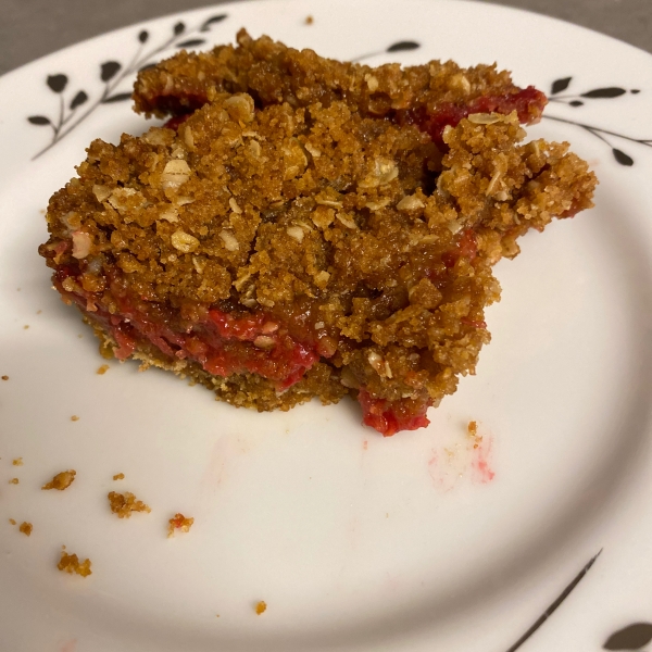 Lemon-Raspberry Oatmeal Crumb Bars