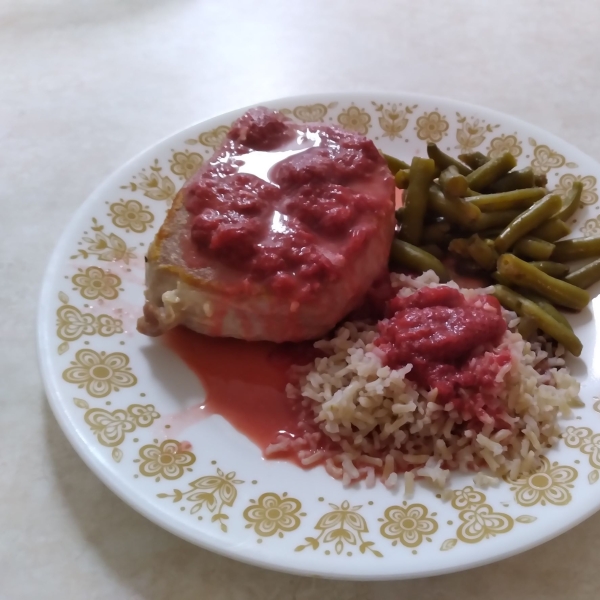 Leslie's Strawberry Breakfast Chops