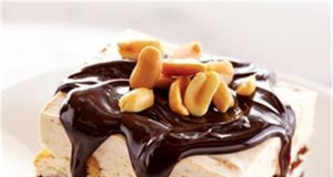 Chocolate Peanut Butter Ice Cream Sandwich Dessert