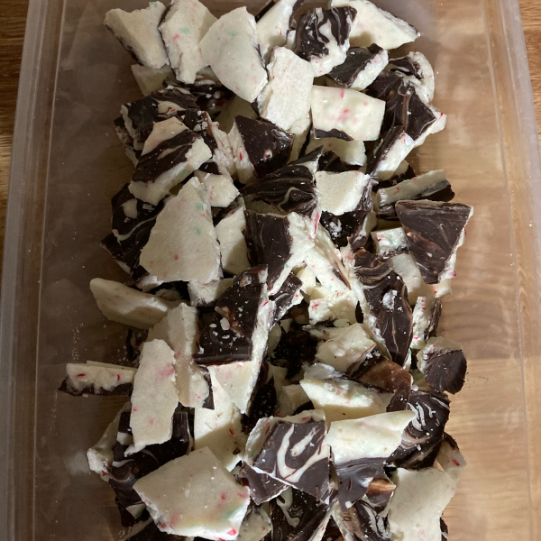 Morgan's Amazing Peppermint Bark