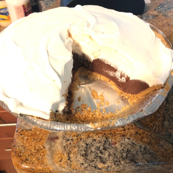 Easy, No-Bake Nutella® Pie