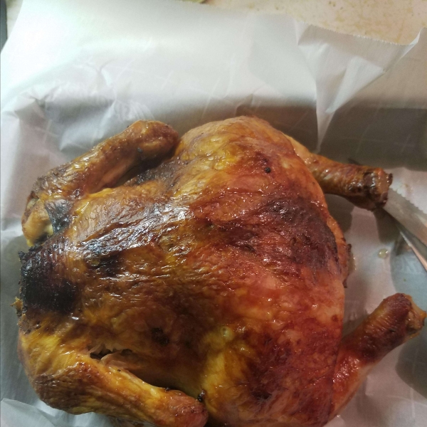 Roasted Soda Can Chicken