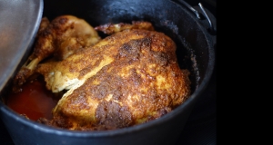 Dutch Oven Whole Roast Chicken