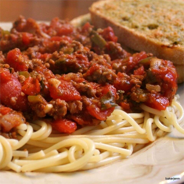 Lots o' Veggies Sausage Spaghetti Sauce