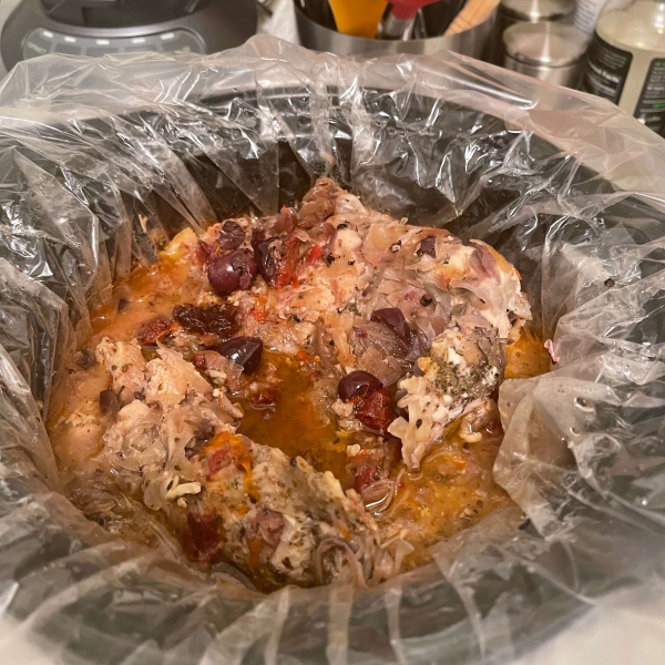 Slow Cooker Mediterranean Roast Turkey Breast