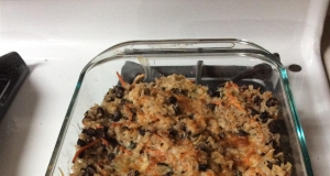 Brown Rice and Black Bean Casserole