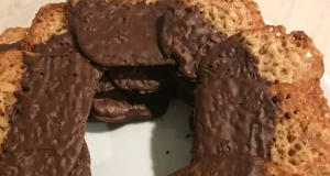 Milk Chocolate Florentine Cookies