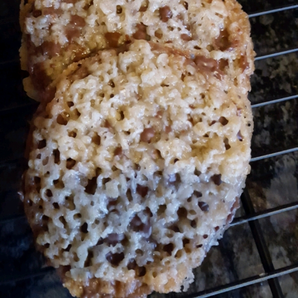 Milk Chocolate Florentine Cookies