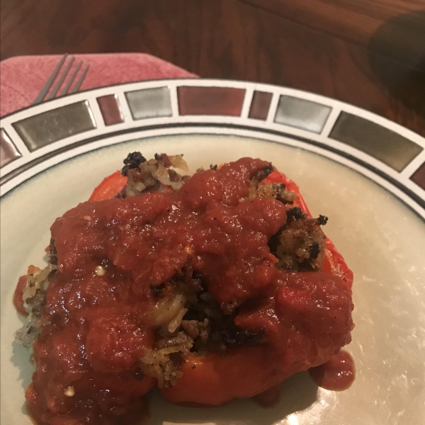 N'Awlins Stuffed Bell Peppers