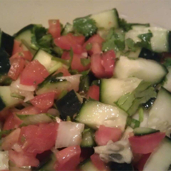 Thai Cucumber Tomato Salad