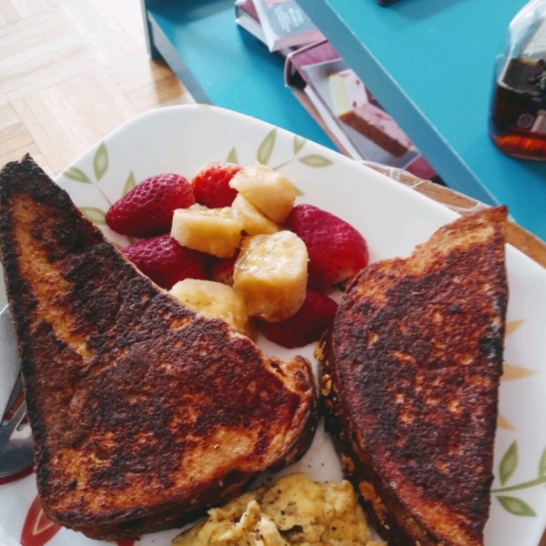 Peanut Butter and Banana French Toast