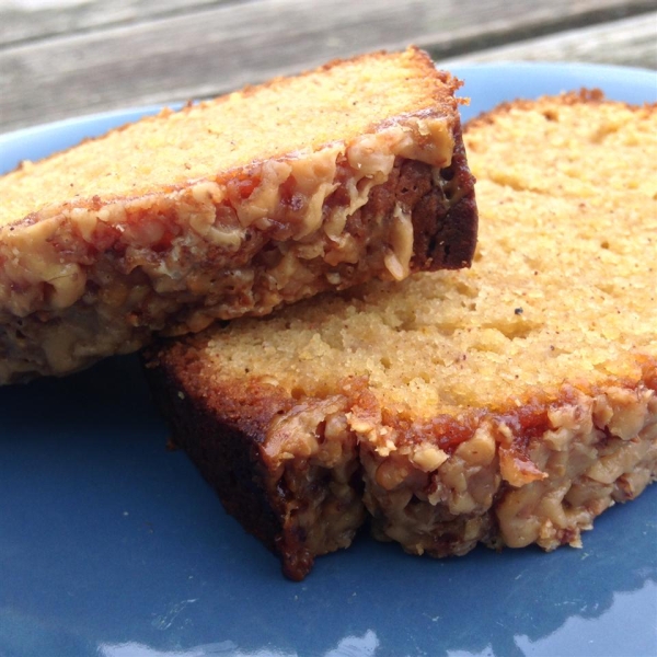 Toffee Pumpkin Spice Bread