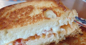 Grilled Goat Cheese and Mango Chutney Sandwich