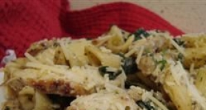 Pesto Chicken Florentine