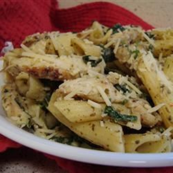 Pesto Chicken Florentine