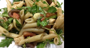 Vegetarian Italian Pasta Salad with Arugula