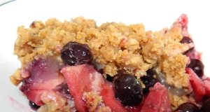 Blueberry-Apple Crunch