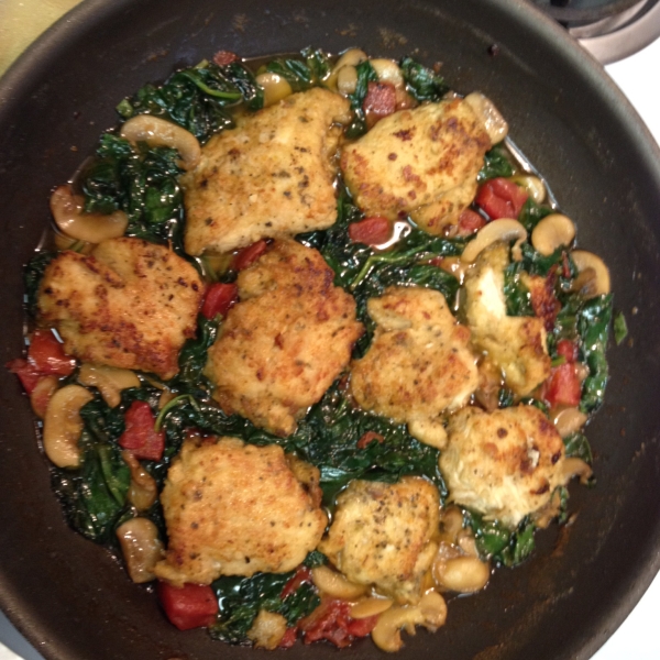 Chicken Marsala Florentine