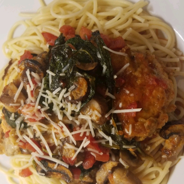 Chicken Marsala Florentine