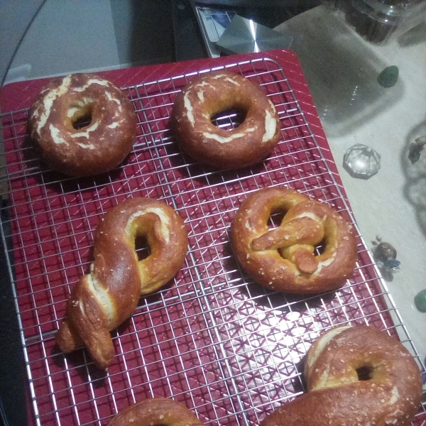 Pizza Dough Pretzels