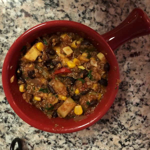 Quinoa and Black Bean Chili