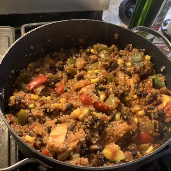 Quinoa and Black Bean Chili