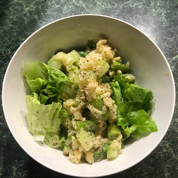 Rice, Asparagus and Cucumber Salad