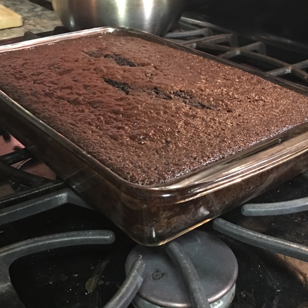 Sourdough Chocolate Cranberry Cake