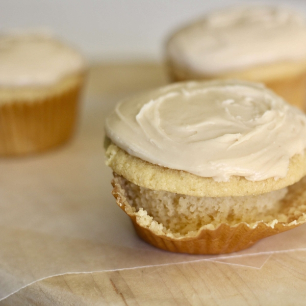 Vanilla Cupcakes from Scratch