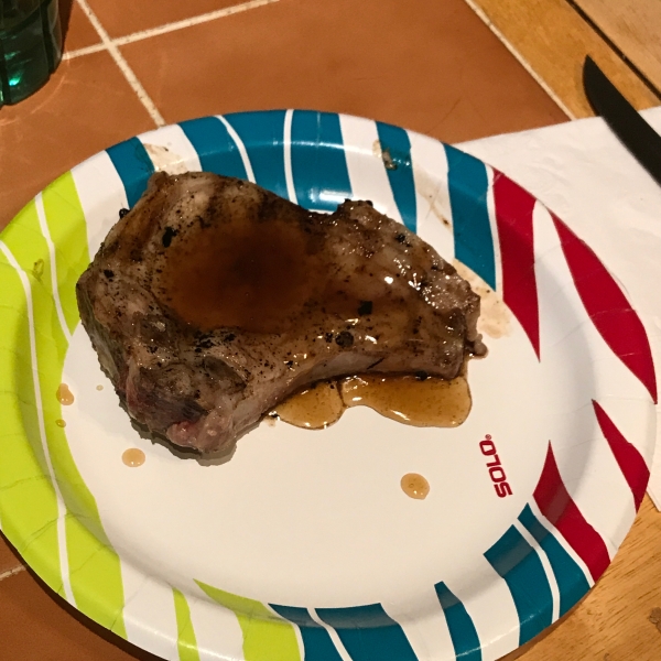 Seared Pork Chops with Maple Syrup Sauce