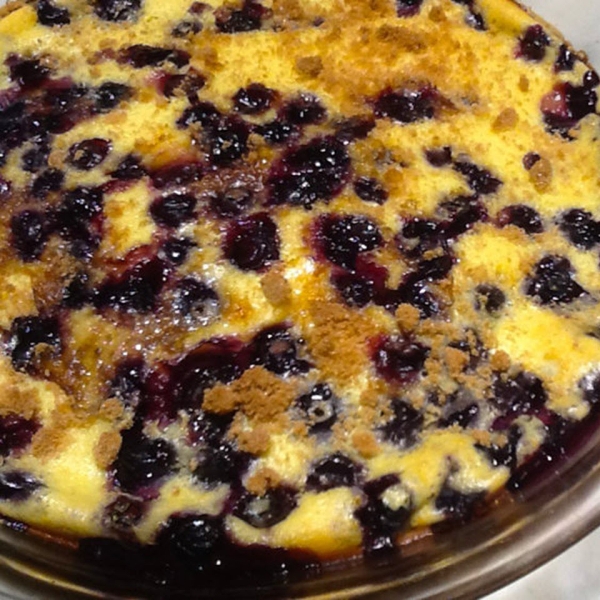 Blueberry Buttermilk Clafoutis