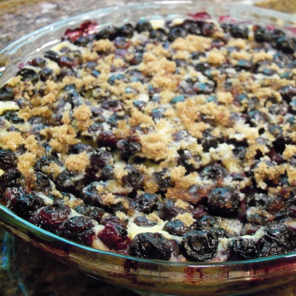 Blueberry Buttermilk Clafoutis