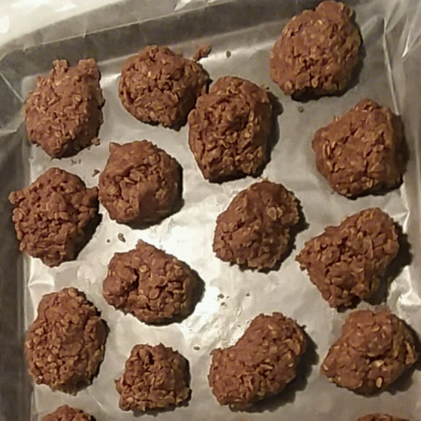 No Bake Fudge Cookies