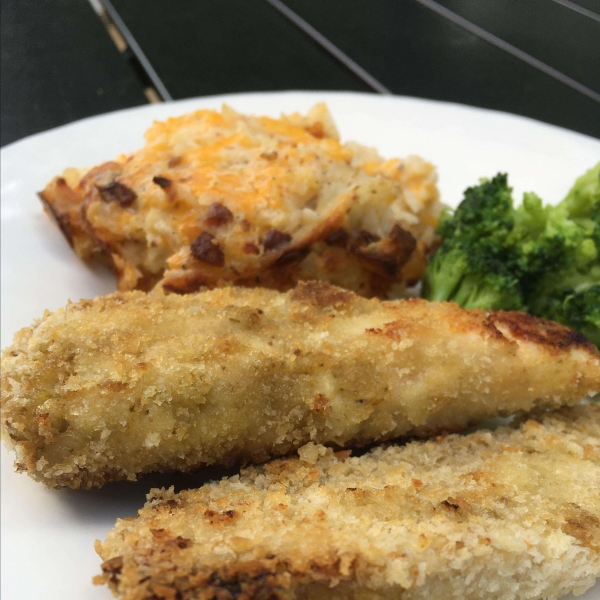 Baked Pesto Chicken Tenders