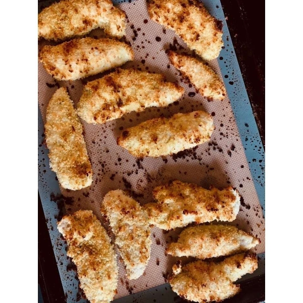 Baked Pesto Chicken Tenders