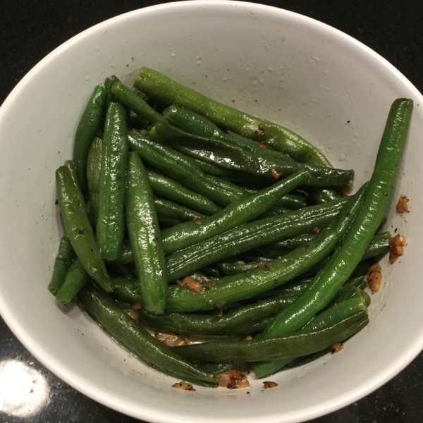 Easy Garlic Green Beans