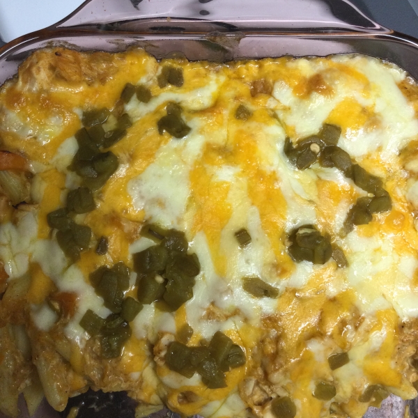 Chicken Enchilada Pasta