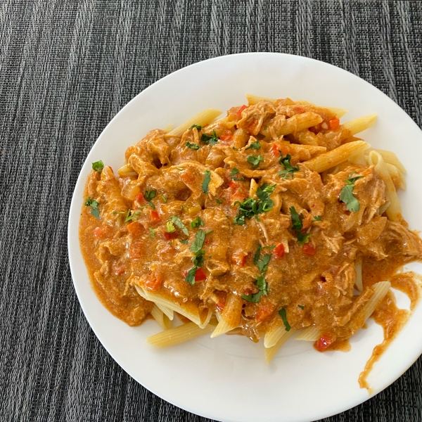 Chicken Enchilada Pasta