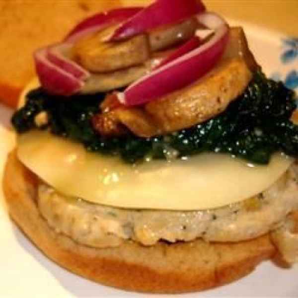 Garlic and Ranch Turkey Burgers