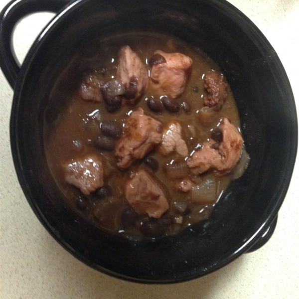 Pork and Black Bean Stew