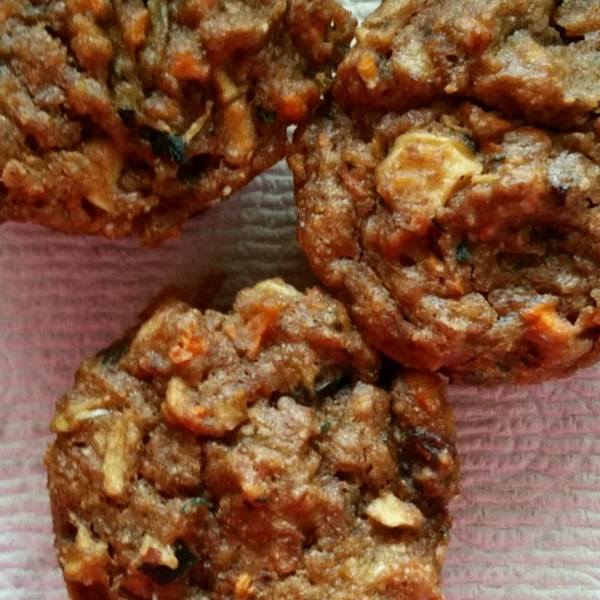 Gluten-Free Zucchini Carrot Muffins