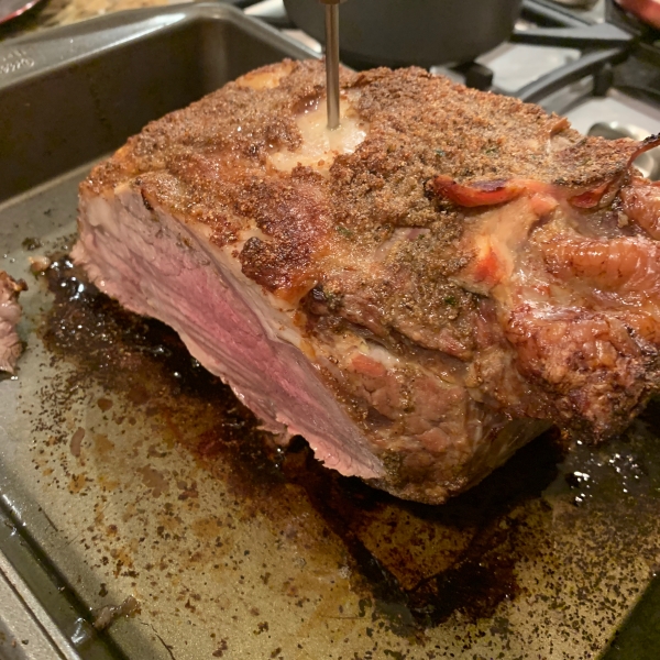 Garlic Prime Rib