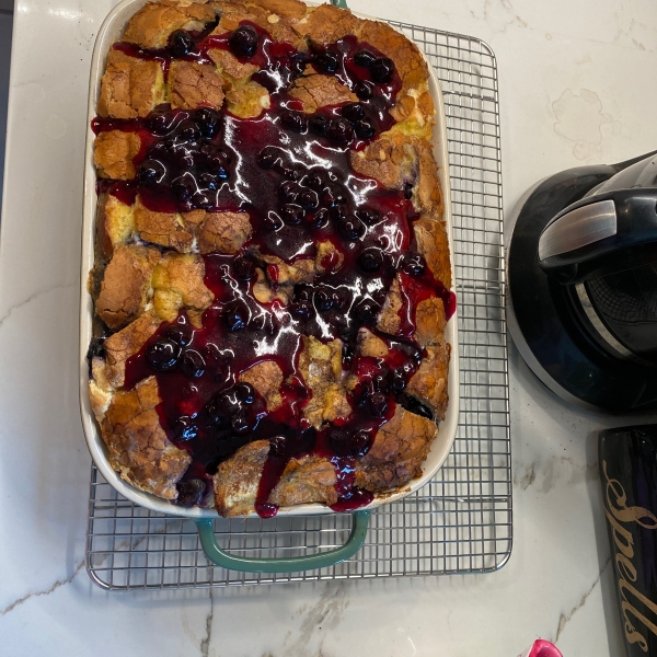 Overnight Blueberry French Toast