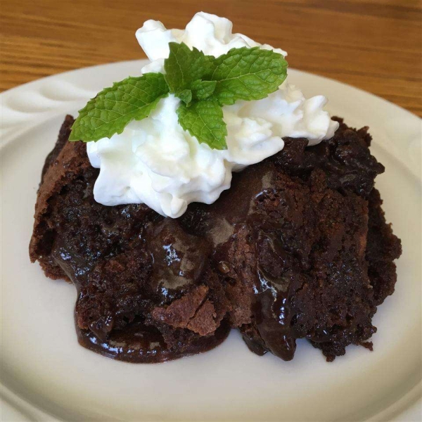 Baked Fudge Cake